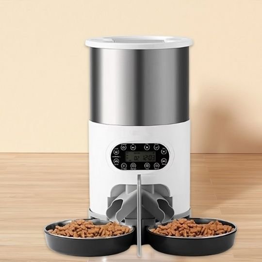 Distributeur automatique croquettes chat FeedFlowConnect Twin