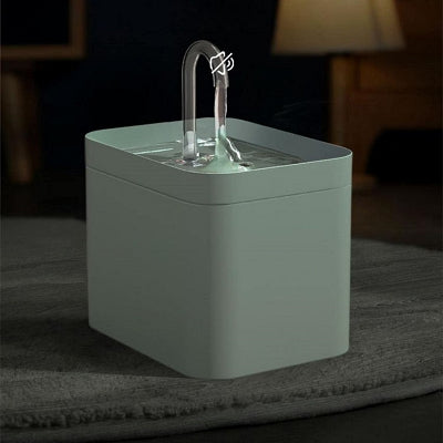 fontaine a eau chat Ultra QuietCatWaterFountain Verte