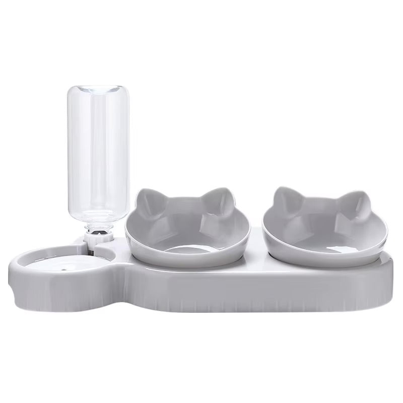 Gamelle Chat Hydrat+Bowl variante grise