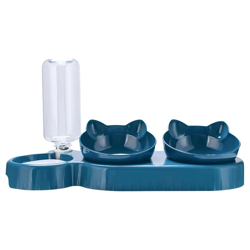 Gamelle chat Hydrat_Bowl variante bleue