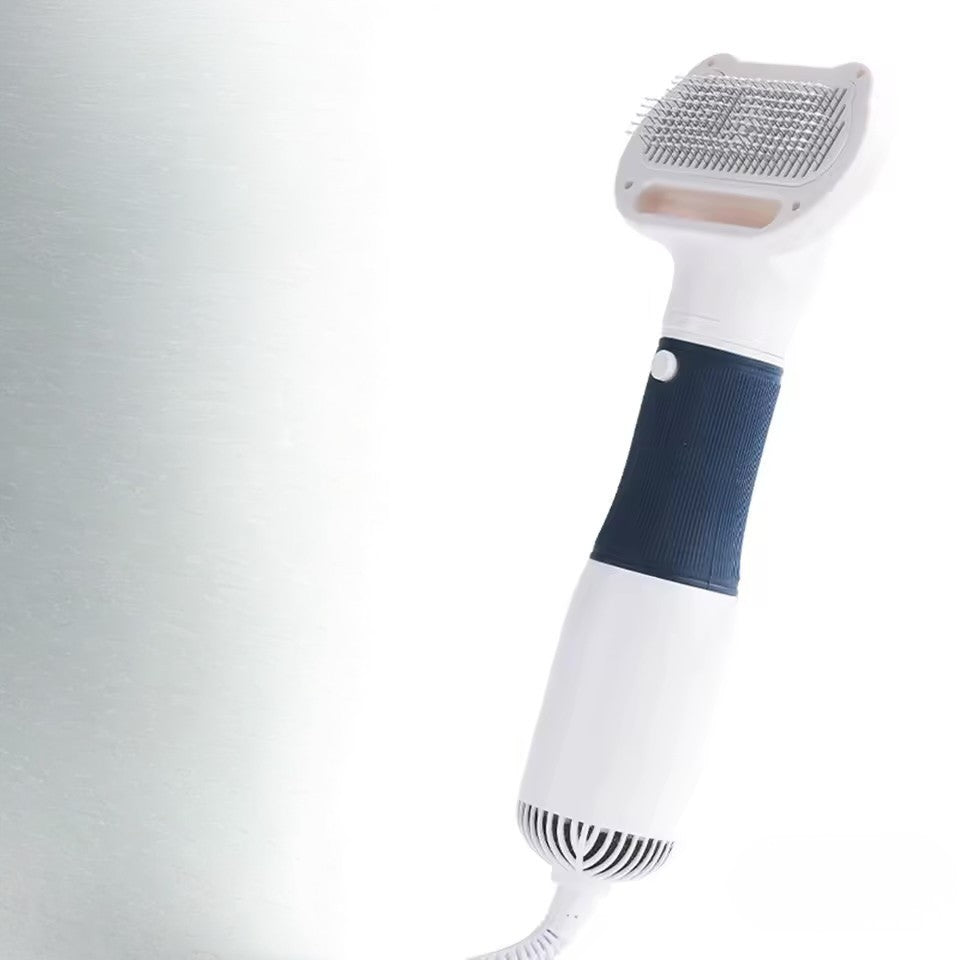 Brosse pour chat bleue