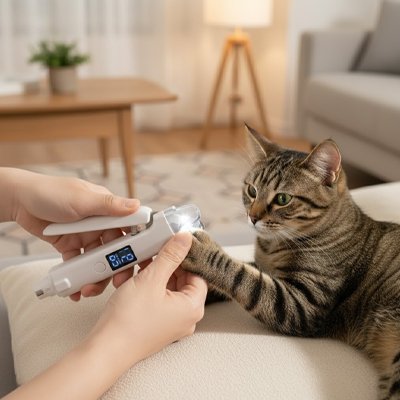 Coupe griffe pour Chat electrique