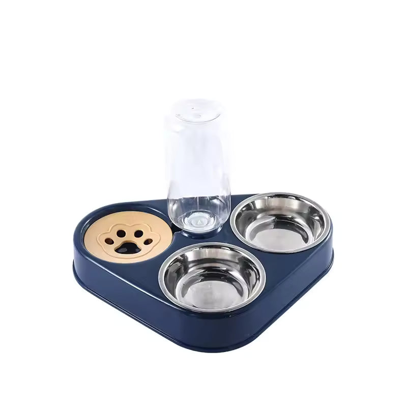 gamelle chat CatSelfServiceFeeder Bleue