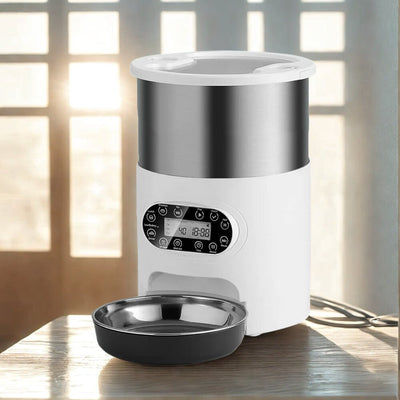 Distributeur automatique de croquettes pour chat 