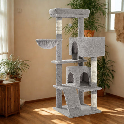 Arbre a chat ParadisFélin gris