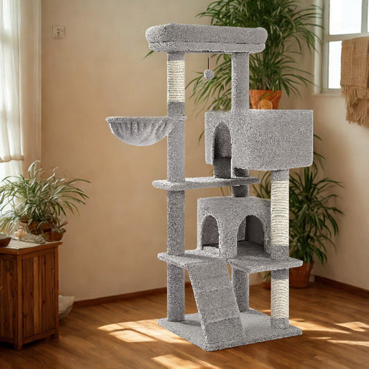 Arbre a chat ParadisFélin gris