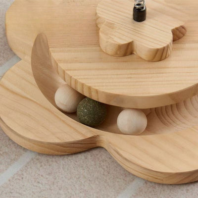 Base et balles du griffoire chat TotemGriff