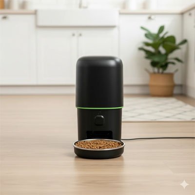 Distributeur automatique croquettes chat FeedMaster en 4 Litres