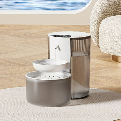 Fontaine a eau chat SmartPetWaterDispenser blanche