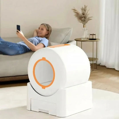 Litière automatique gérée depuis application mobile