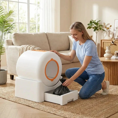 Nettoyage facile de la litière automatique CleanZen