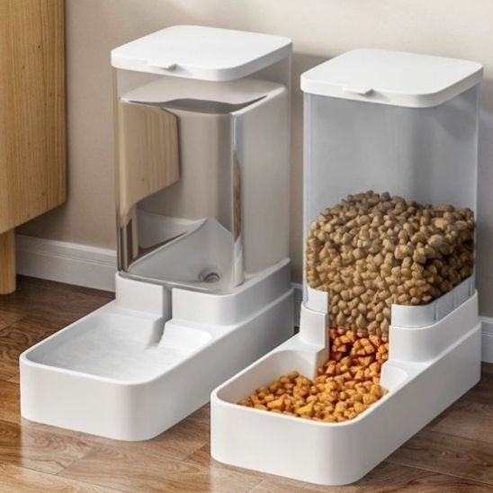 presentation distributeur de croquettes pour chat et distributeur eau Auto7Days