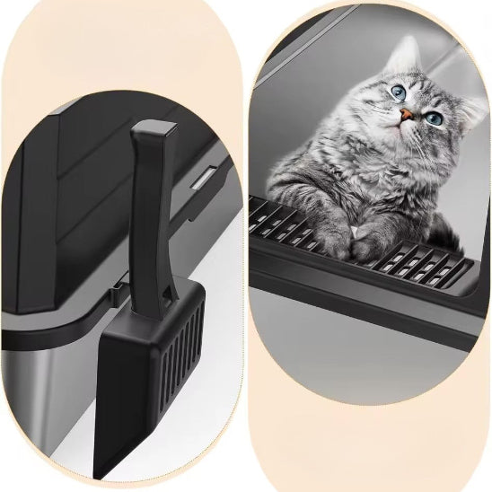 Visuel pelle bac à litière Chat