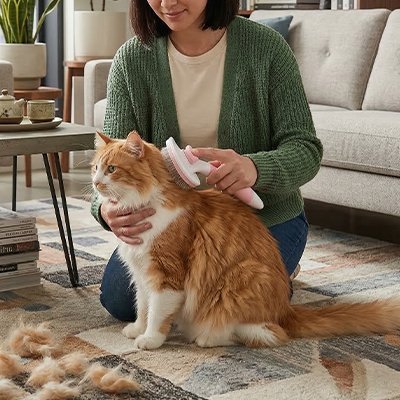 Brosse à chat | EasyBrush - Chat Ronronne