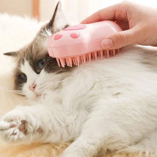 Brosse à chat | SprayPaws - Chat Ronronne