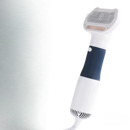 Brosse pour chat bleue