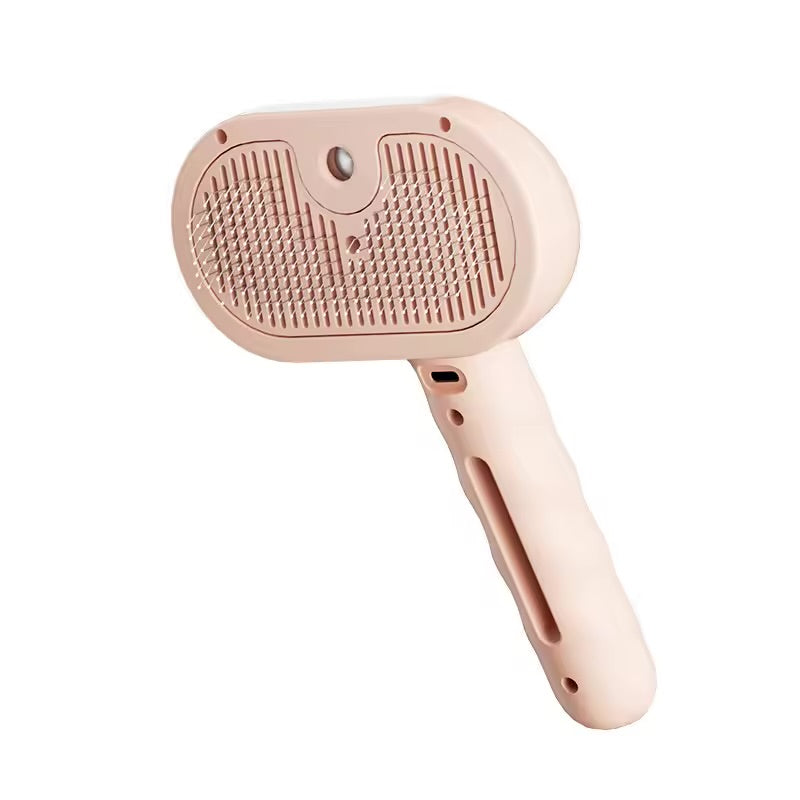 Brosse pour chat​ couleur rose