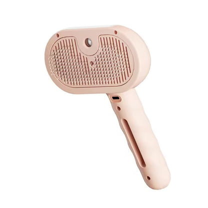 Brosse pour chat​ couleur rose