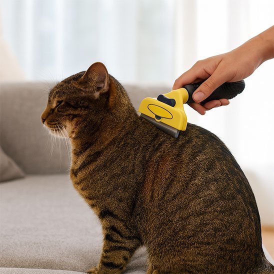 Brosse pour Chat | L’AcroPoils - Chat Ronronne