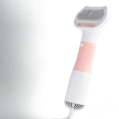 Brosse pour chat rose