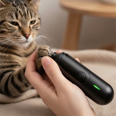 Coupe ongle pour Chat manucure chat tigré