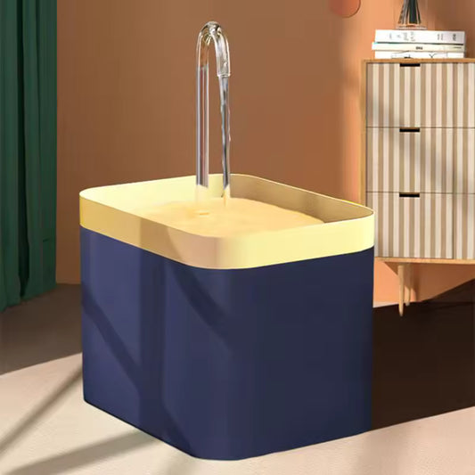 fontaine a eau chat Ultra QuietCatWaterFountain bleue