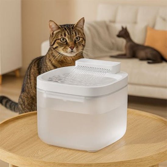 Fontaine a eau pour Chat | PetWell - Chat Ronronne