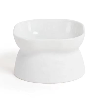 Gamelle chat NewCatBowl blanche