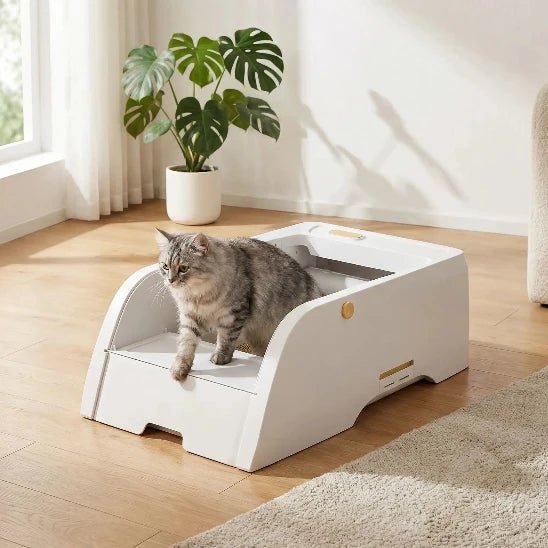 Litière automatique | FraiChat - Chat Ronronne
