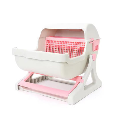 litiere automatique pour chat SimplyCat rose