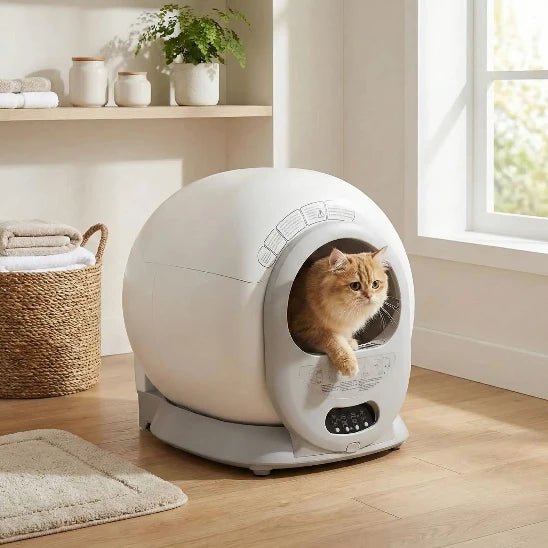 Litière automatique pour Chat | AutoClean - Chat Ronronne