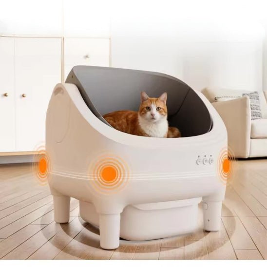Litière autonettoyante | PurrSense - Chat Ronronne