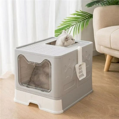 Maison de toilette pour chat | Hygiène Cat - Chat Ronronne
