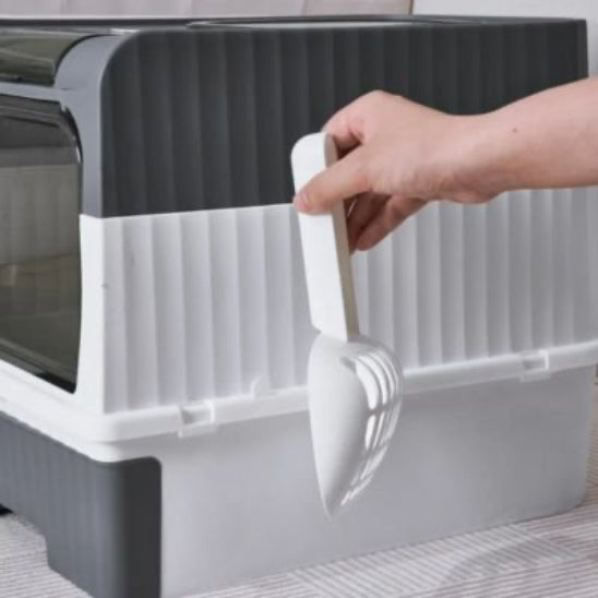 Pelle incluse Bac à litière Chat