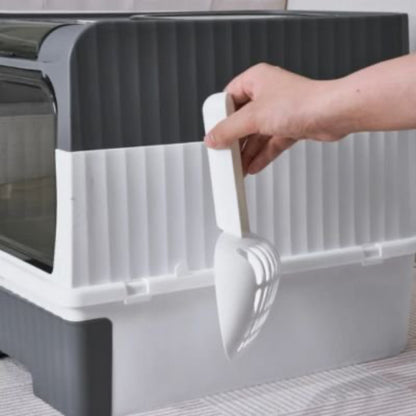 Pelle incluse Bac à litière Chat